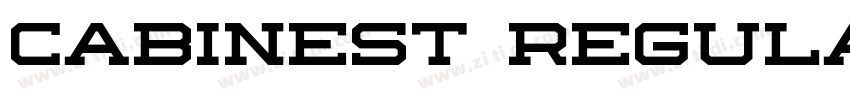 Cabinest Regular字体转换 Cabinest Regular字体转换